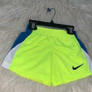Neon Nike shorts